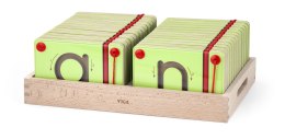 Viga Toys Tabliczki Magnetyczne Nauka Pisania Małe Literki Viga Toys Montessori