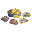 Classic World CLASSIC WORLD Drewniane Puzzle Pojazdy Transport Układanka Dla Dzieci 6 Obrazków 24 el.