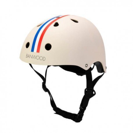 BANWOOD Banwood dziecięcy kask rowerowy stripes