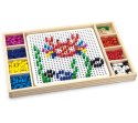 Viga Toys Drewniana układanka 2w1 Moziaka Chińczyk Viga Toys Montessori