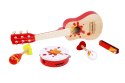 Classic World Zestaw Muzyczny Gitara Tamburyn + Akcesoria Classic World