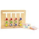 Viga Toys VIGA Gra Logiczna Odwzoruj Kolory i Figury Montessori