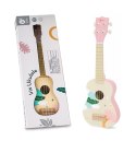 Classic World CLASSIC WORLD Drewniane Ukulele Gitara dla Dzieci Różowa