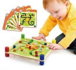 Viga Toys VIGA Drewniana Gra Edukacyjna Trop i Śledź Montessori