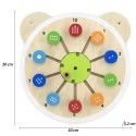 Viga Toys VIGA Drewniana Tablica Dopasuj Cyferki Certyfikat FSC Montessori