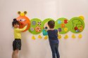 Viga Toys VIGA Drewniana Tablica Gąsienica Certyfikat FSC Montessori