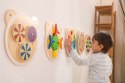 Viga Toys VIGA Drewniana Tablica Kolory Certyfikat FSC Montessori