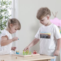 Viga Toys VIGA Drewniana gra Ludo Chińczyk