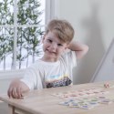 Viga Toys VIGA Gra Edukacyjna Drewniana Układanka Sortuj Dopasuj Kolory i Kształty 38 el. Montessori