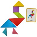 Tooky Toy TOOKY TOY Drewniane Puzzle Tangram Układanka