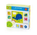 Viga Toys Drewniana układanka Morze Puzzle Viga Toys 4 klocki Montessori