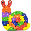 Viga Toys Drewniana układanka Puzzle Ślimak 3D Viga Toys Montessori