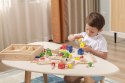 Viga Toys Drewniany zestaw konstrukcyjny Viga Toys 53 elementy w skrzynce Montessori