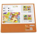 Viga Toys VIGA Drewniane Puzzle Zwierzęta Morskie 4w1