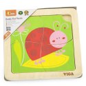 Viga Toys VIGA Poręczne Drewniane Puzzle Biedronka