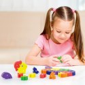 Viga Toys Viga Drewniane Puzzle 3D Edukacyjna Układanka Alfabet Cyferki Żółw Montessori