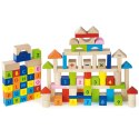 Viga Toys Viga Toys Klocki Drewniane Edukacyjne 100 elem. Cyferki Literki