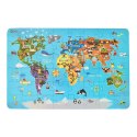 Classic World CLASSIC WORLD Puzzle Mapa Świata Kontynenty 48 el.