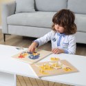 Viga Toys VIGA Drewniane Puzzle Montessori Kogut z Pinezkami