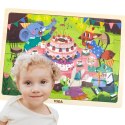 Viga Toys VIGA Drewniane Puzzle Układanka 24 el. Przyjęcie Urodzinowe