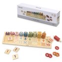 Viga Toys VIGA PolarB Drewniane Liczydło Sorter Nauka Liczb Montessori