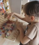 Viga Toys VIGA PolarB Drewniane Liczydło Sorter Nauka Liczb Montessori