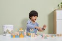 Viga Toys Viga PolarB Drewniane Klocki Bloki Miejskie 50 elementów Montessori