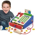 Viga Toys VIGA Drewniana Kasa sklepowa z akcesoriami Skaner Montessori