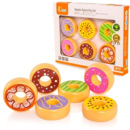 Viga Toys VIGA Drewniane Pączki Donaty 6 szt