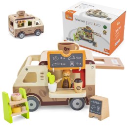 Viga Toys VIGA Food truck Drewniane Auto Kawiarnia Cukiernia