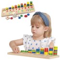 Viga Toys VIGA Drewniane Liczydło Talesa Kreatywna Liczarka Montessori