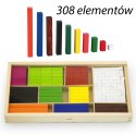 Viga Toys VIGA Drewniane Patyczki Edukacyjne Matematyczne Klocki Cuisenaire'a