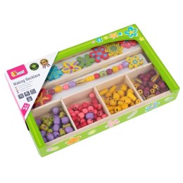 Viga Toys Koraliki Do Nawlekania Kolorowe Stwórz Bransoletkę Biżuteria Viga Toys