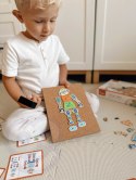 Viga Toys VIGA Drewniana Przybijanka Roboty 45 elementów Montessori