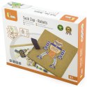 Viga Toys VIGA Drewniana Przybijanka Roboty 45 elementów Montessori