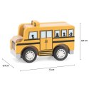 Viga Toys VIGA Drewniany Autobus Szkolny