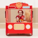 Viga Toys VIGA Duży Drewniany Wóz Strażacki Plac Zabaw Montessori