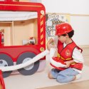 Viga Toys VIGA Duży Drewniany Wóz Strażacki Plac Zabaw Montessori