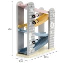 Viga Toys VIGA PolarB Drewniana Zjeżdżalnia Dla Samochodzików Tor Wyścigowy