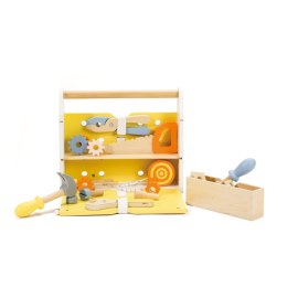 Classic World CLASSIC WORLD Wooden Tool Set Box 15 pcs.