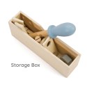 Classic World CLASSIC WORLD Wooden Tool Set Box 15 pcs.