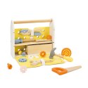 Classic World CLASSIC WORLD Wooden Tool Set Box 15 pcs.