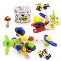 Viga Toys Drewniane Klocki Konstrukcyjne Viga 48 Elementów Montessori