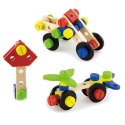 Viga Toys Drewniane Klocki Konstrukcyjne Viga 48 Elementów Montessori