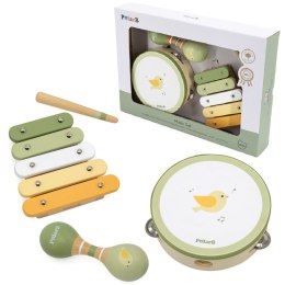 Viga Toys VIGA PolarB Zestaw Instrumentów Muzycznych Zielony