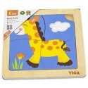 Viga Toys VIGA Poręczne Drewniane Puzzle Żyrafa